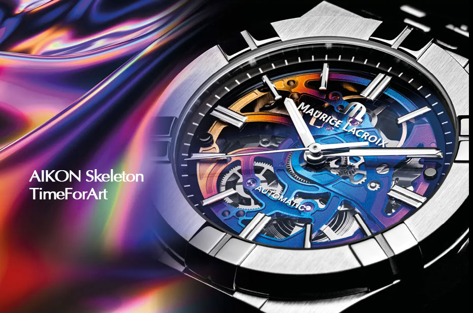 Hodinky Maurice Lacroix AIKON Skeleton TimeForArt