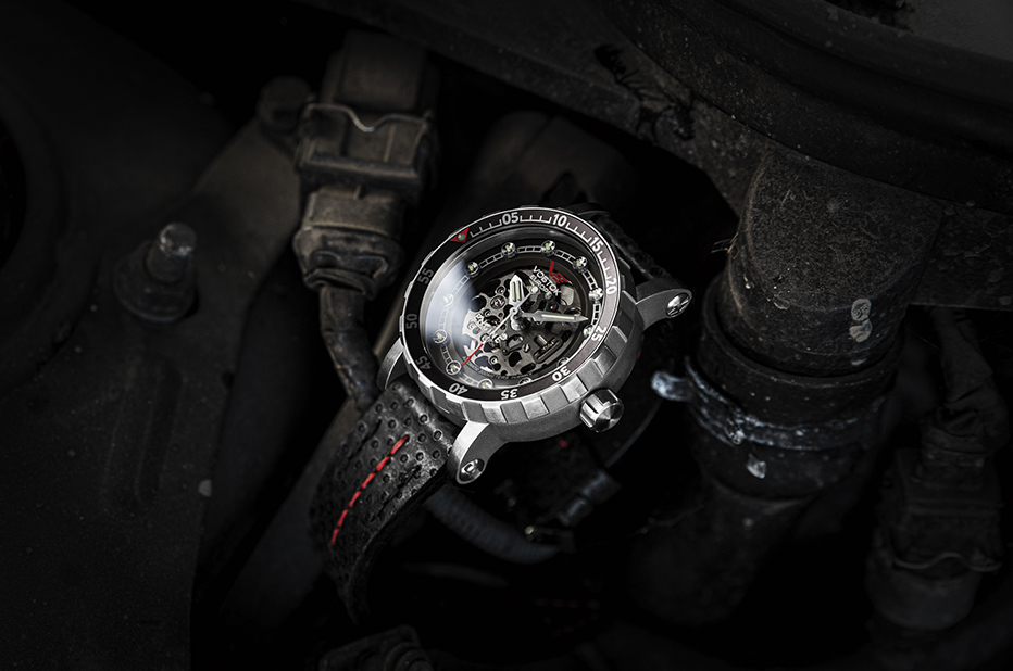 Pánské skeletové hodinky Vostok Europe