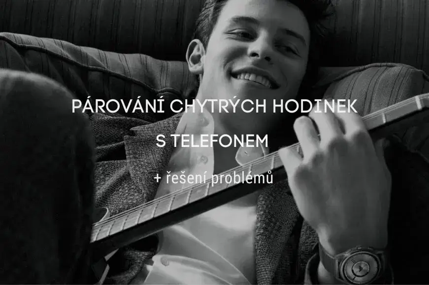 Párování chytrých hodinek