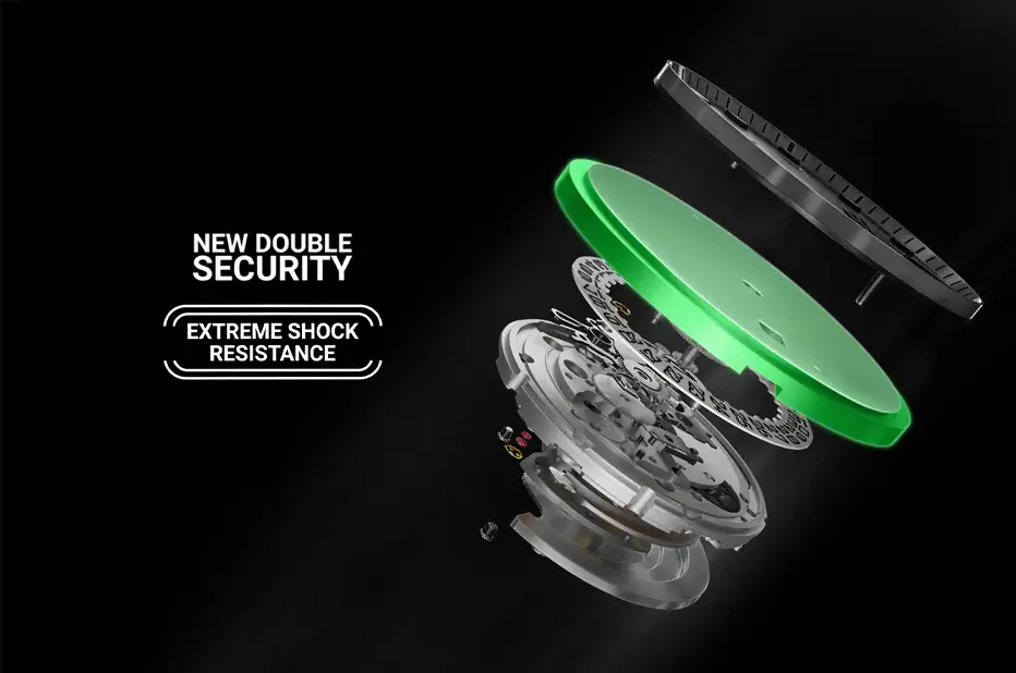 Detailní pohled na mechanismus hodinek Certina se systémem DS Concept 2025 – nová generace ochrany Double Security