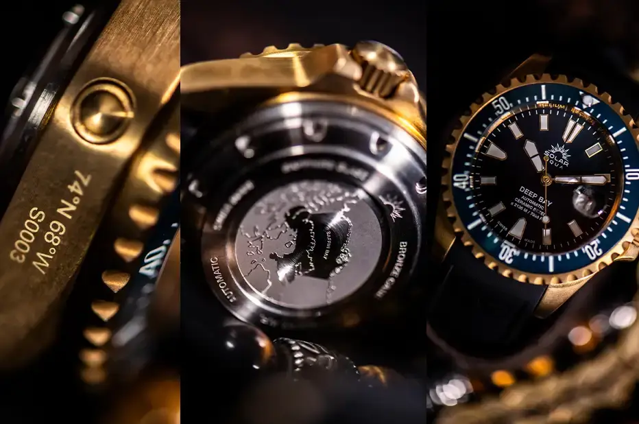 Solar Aqua Deep Bay Watch