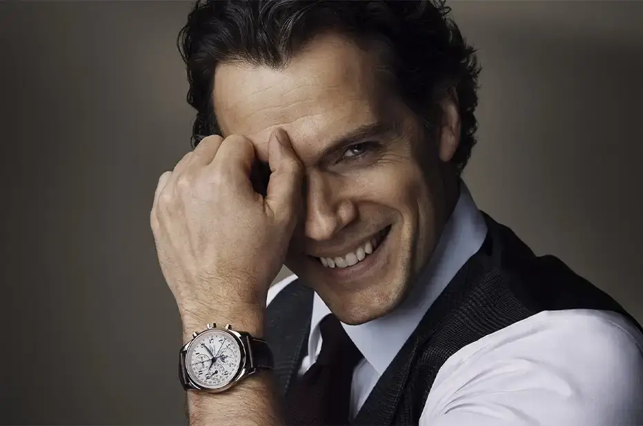 Henry Cavill s chronografem Longines Master Collection