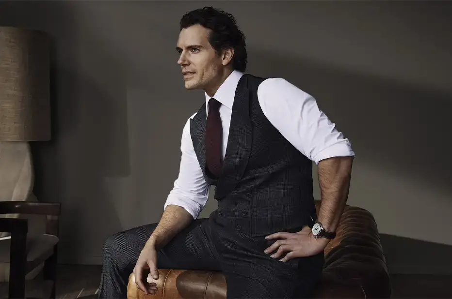 Henry Cavill s hodinkami Longines