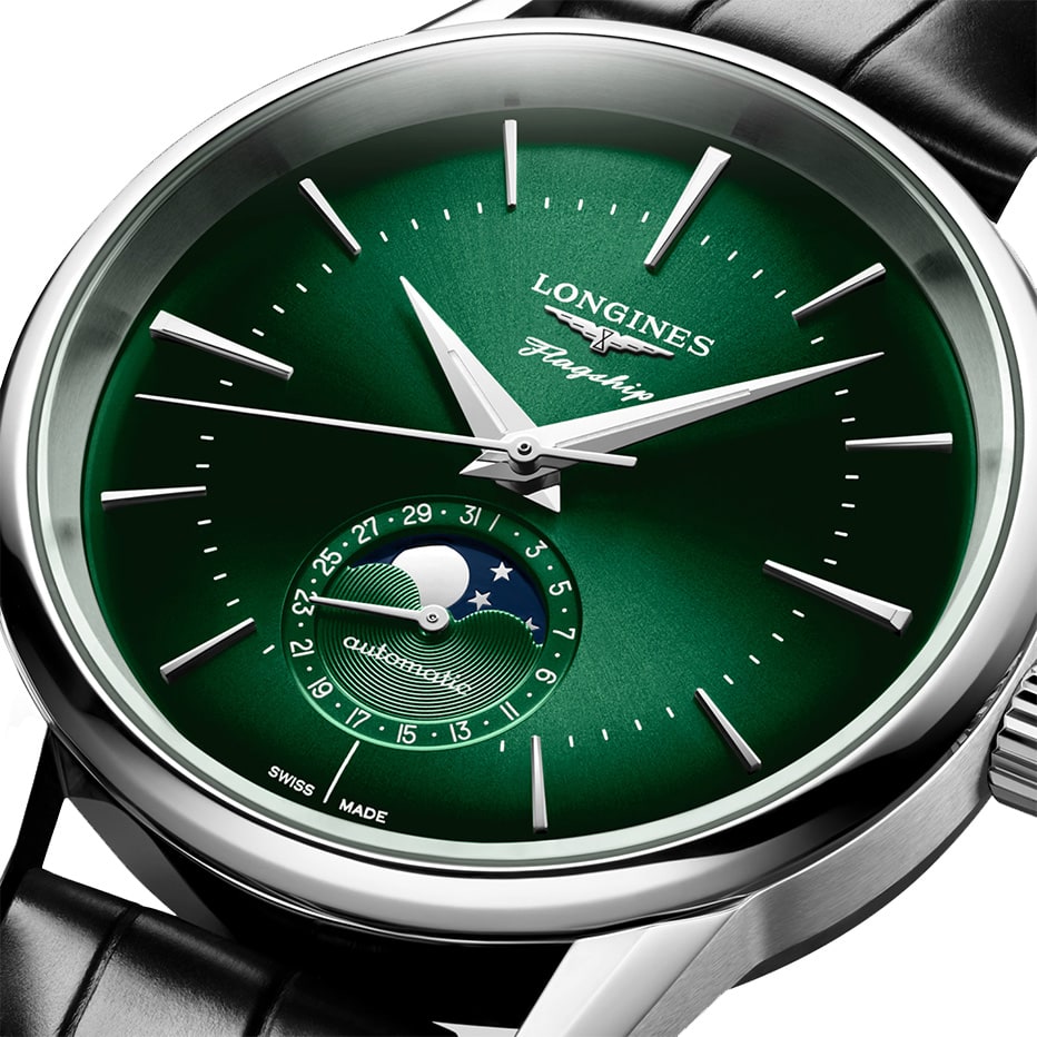 Hodinky Longines Flagship s ukazatelem fází měsíce