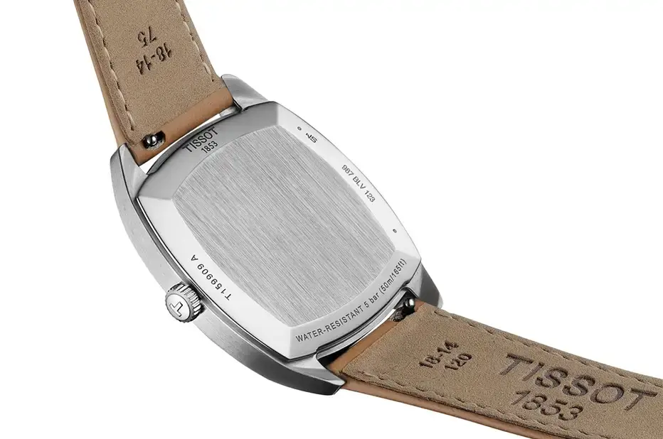 Hodinky na hnědém koženém řemínku Tissot Heritage Stylist