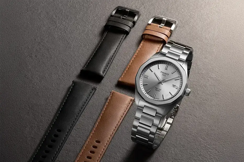Hodinky Tissot PRC 100 s vyměnitelnými řemínky