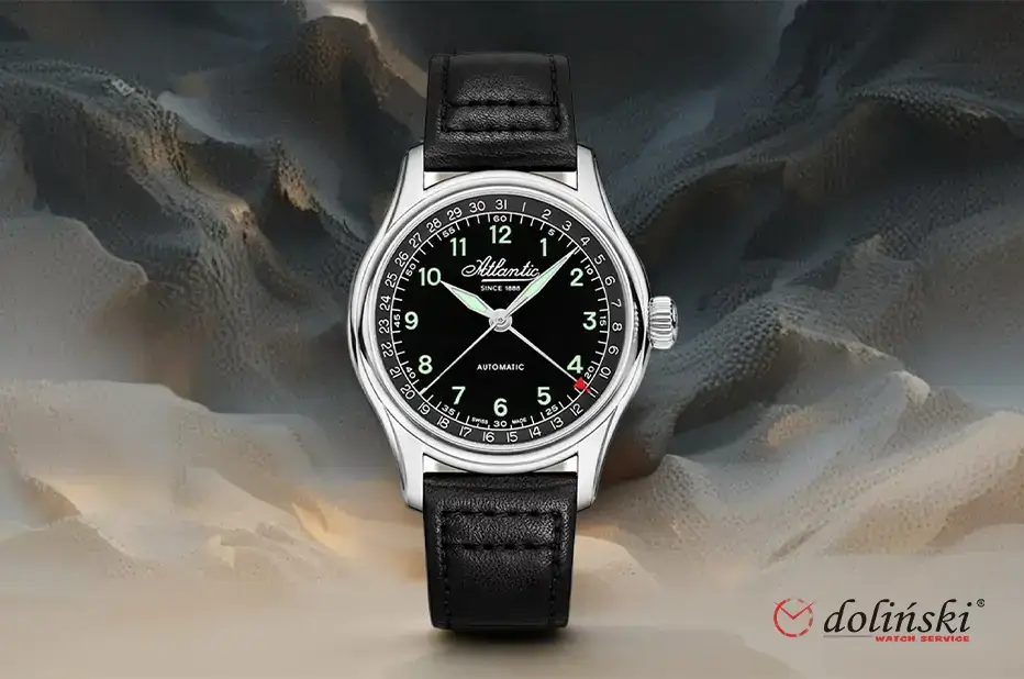 Atlantic Worldmaster Pointer Date – hodinky s ukazatelem data pomocí ručky