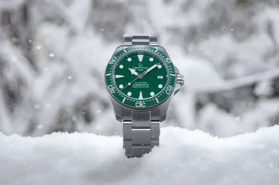 Sportovní vánoční hodinky pro muže Certina DS Action Diver