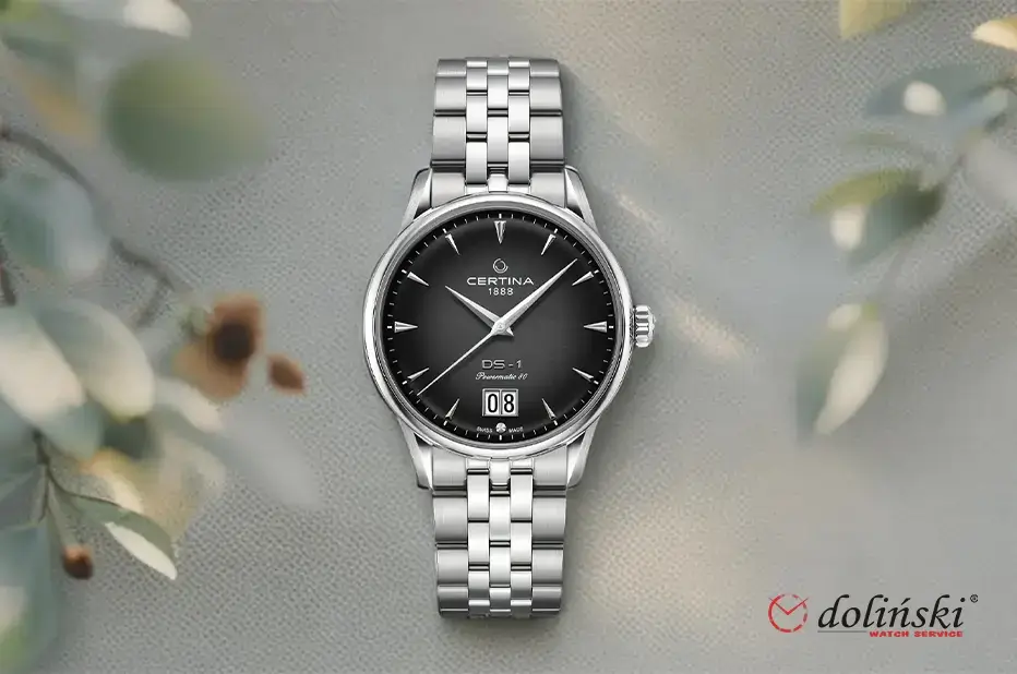 Hodinky Certina DS-1 Big Date s velkým zobrazením data