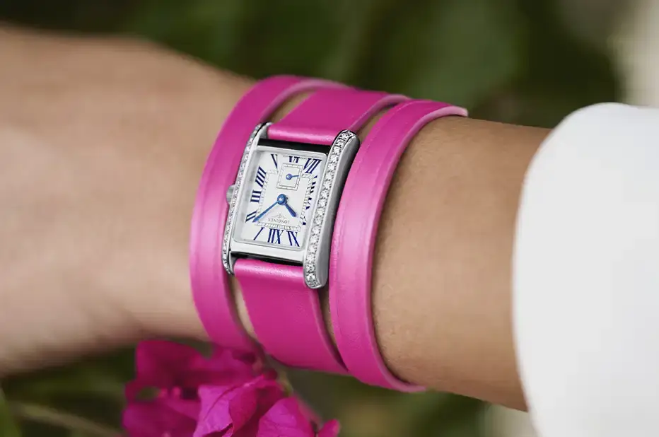 Elegantní dámské hodinky Longines MINI DOLCEVITA s diamantovým zdobením