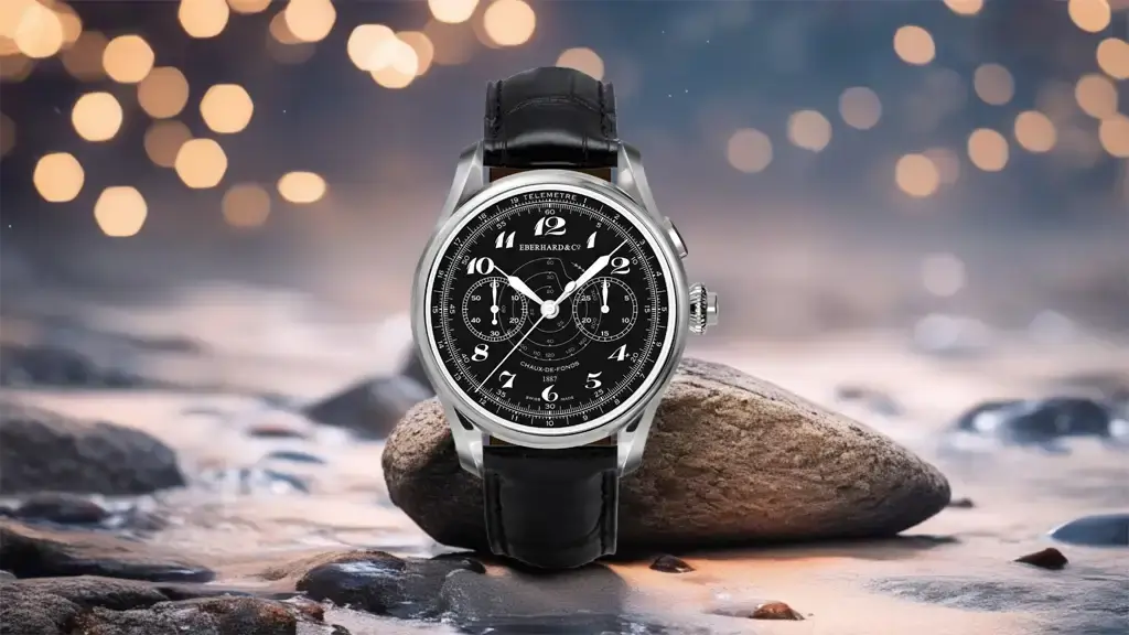 Eberhard Chronographe 1887 Automatic – elegantní pánské hodinky jako valentýnský dárek