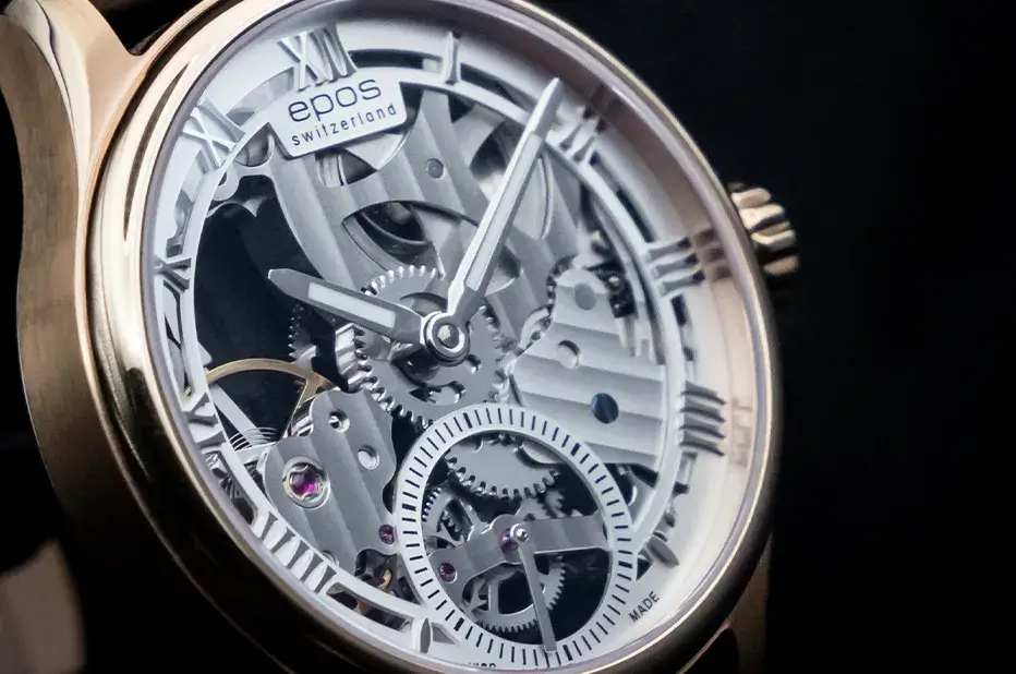 Limitované hodinky Epos Originale Skeleton 3500 – elegantní kostrový ciferník s malou vteřinovkou