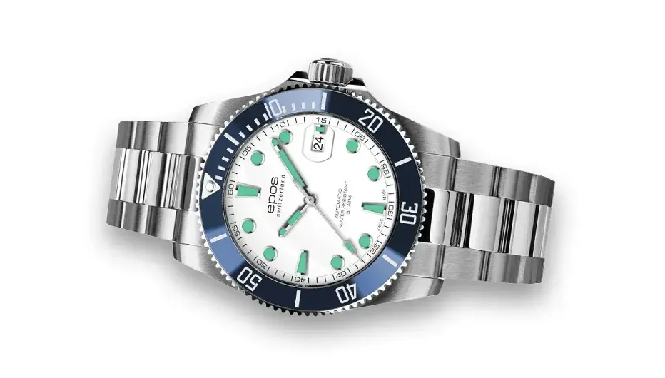 Luxusní potápěčské hodinky Epos Sportive Diver 3504.131.96.10.30