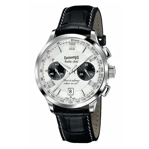 Luxusní švýcarské hodinky Eberhard s řemínkem z aligátoří kůže