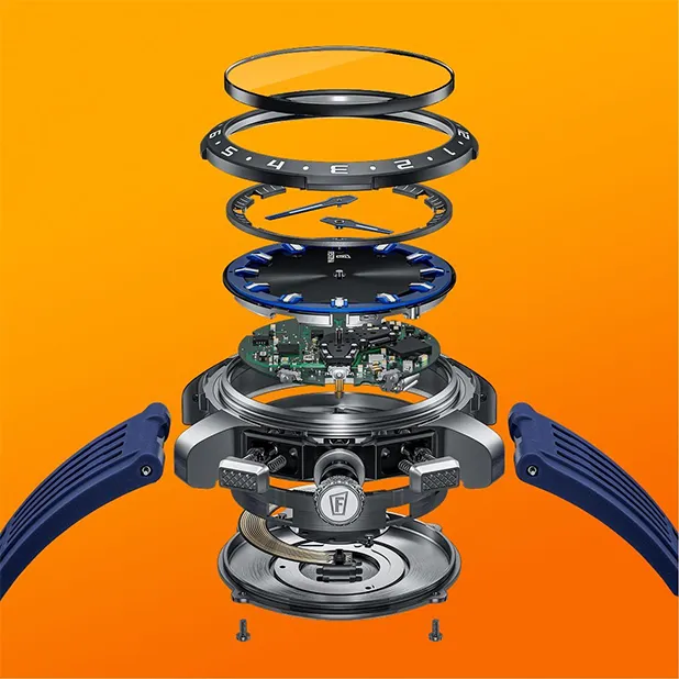 Konstrukce hodinek Festina Connected Full D