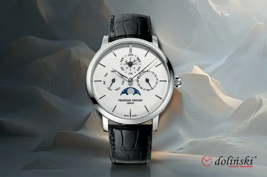 Hodinky Frederique Constant s věčným kalendářem