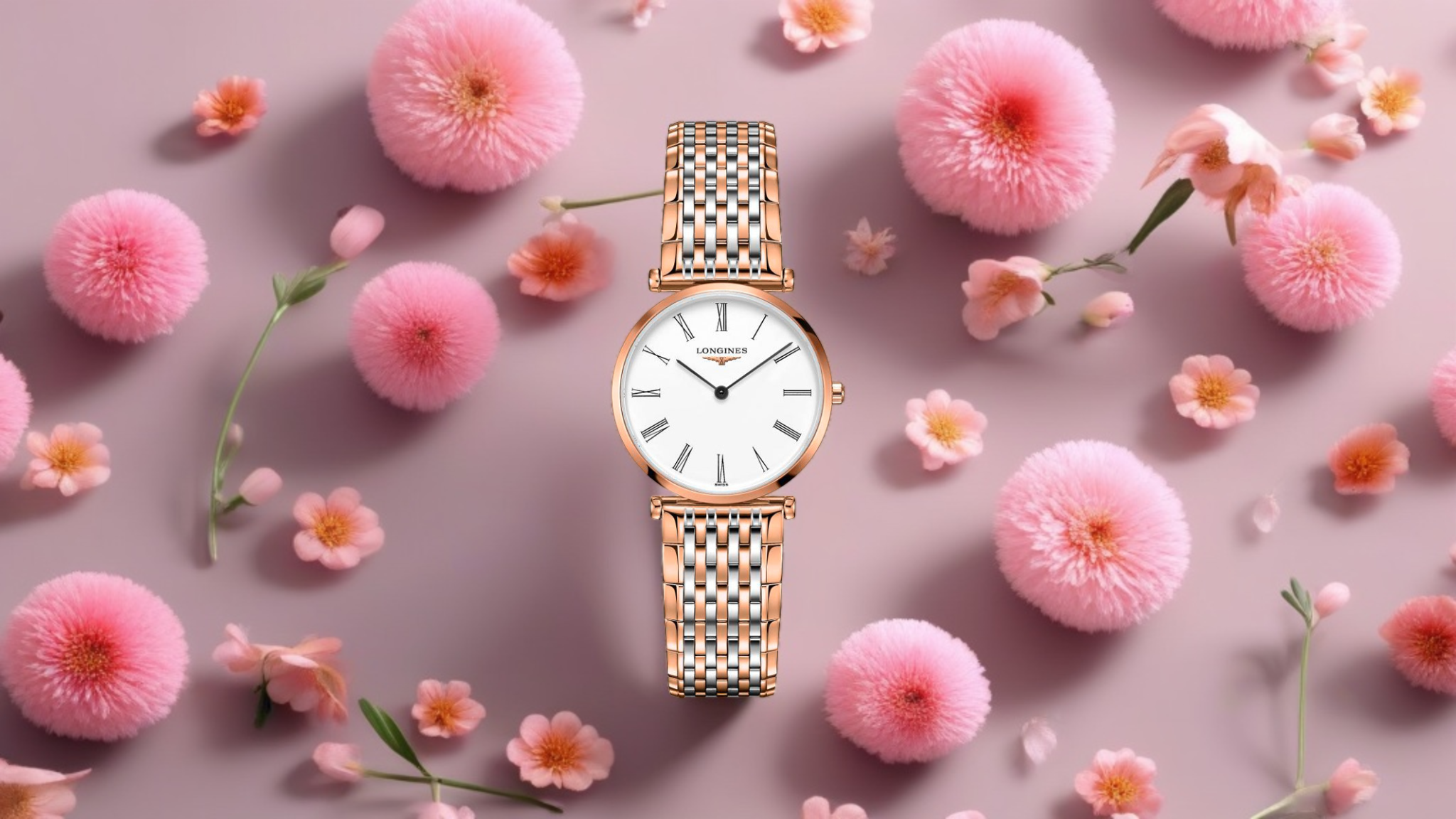 Luxusní dárek ke Dni babičky hodinky Longines