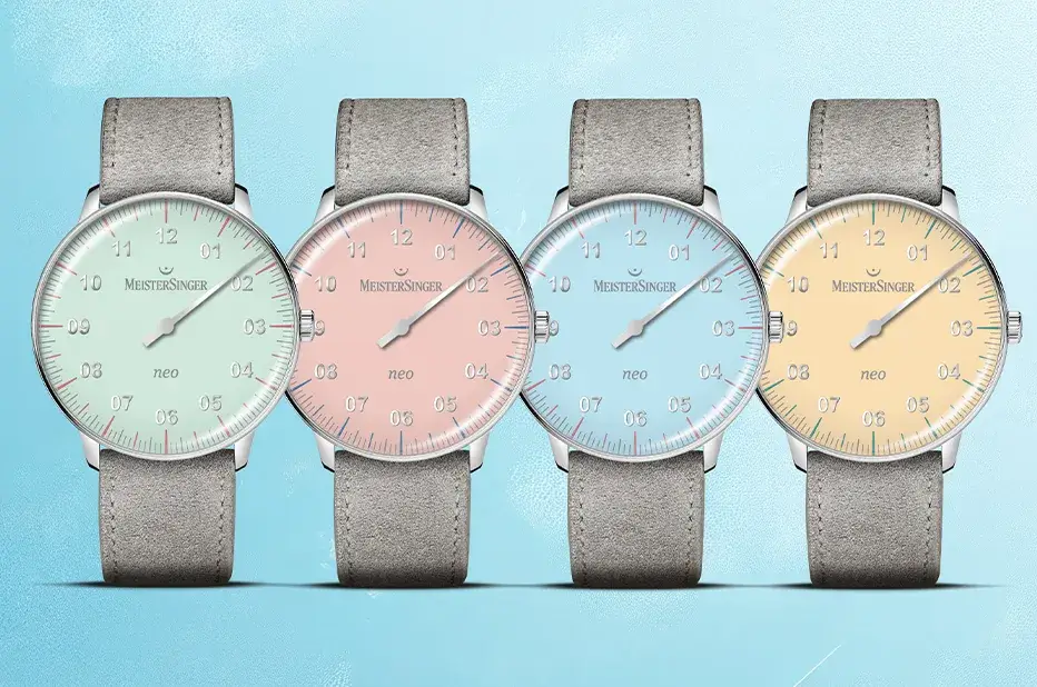 Hodinky MeisterSinger Neo Special ve čtyřech variantách
