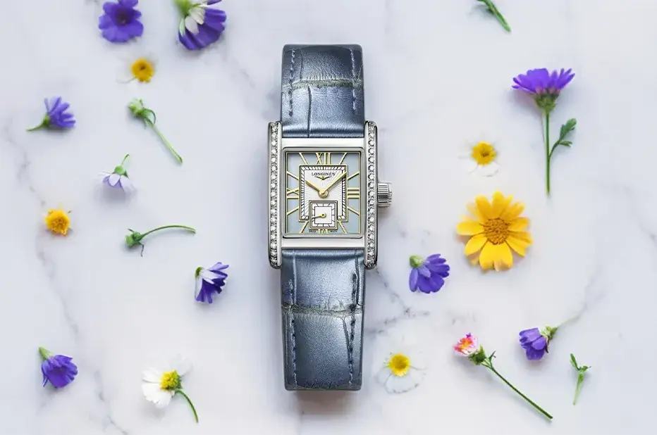 Luxusní dámské hodinky Longines DolceVita s diamanty
