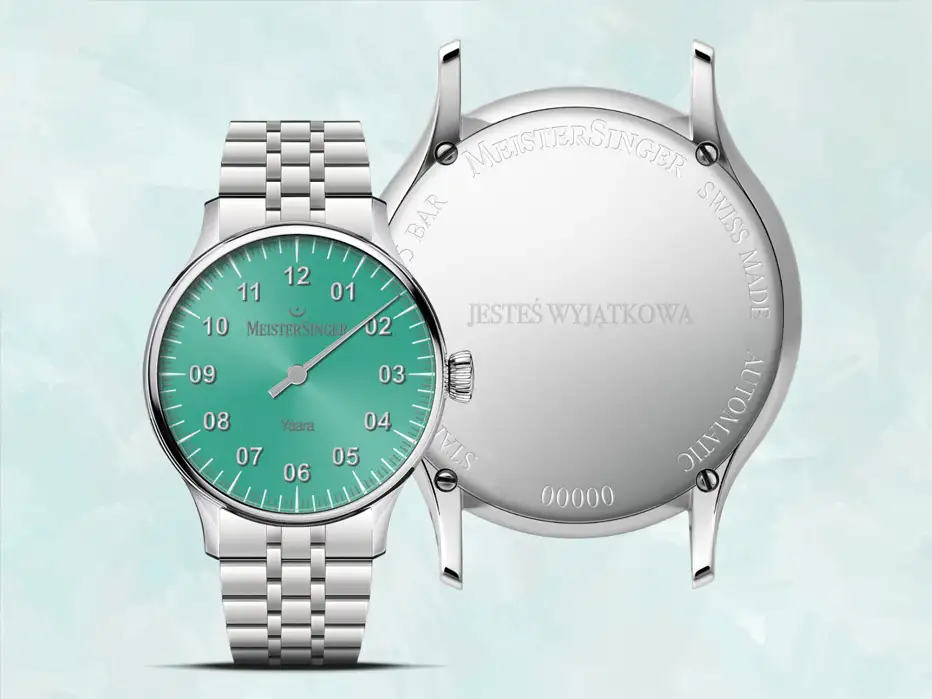 MeisterSinger Yaara s místem pro gravírování