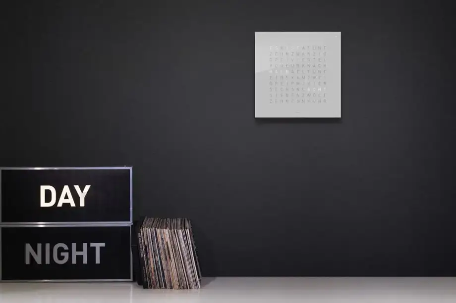 QLOCKTWO design