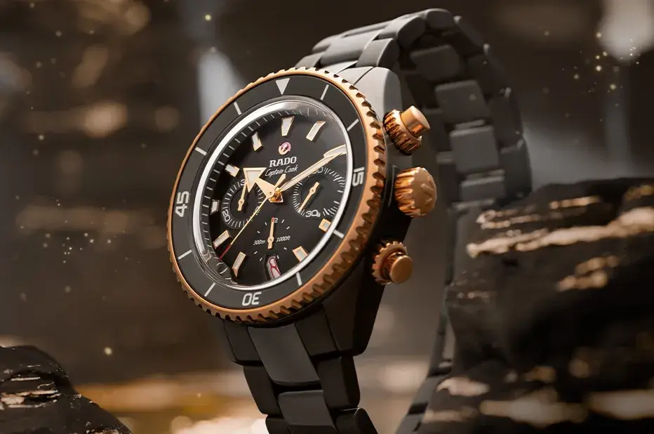 Luxusní vánoční dárek pro muže – Rado Captain Cook Chronograph