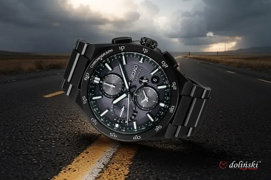 Titanové hodinky Seiko Astron s GPS synchronizací, solárním napájením a funkcí „dual-time“
