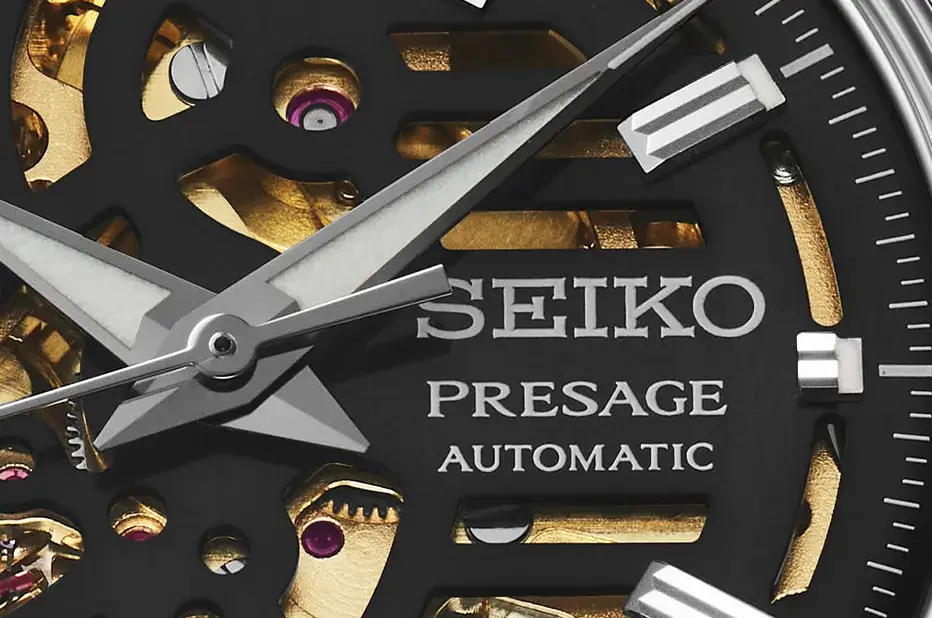 Automatické hodinky s transparentním ciferníkem Seiko Presage Style 60s SSA461J1