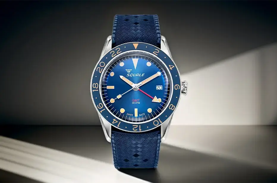 Squale Sub-39 GMT – potápěčské pánské hodinky s druhým časovým pásmem