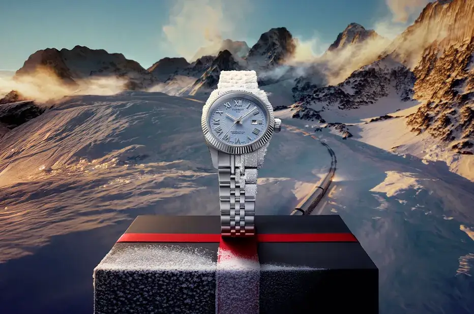 Elegantní dámské hodinky Tissot Ballade Powermatic 80 COSC jako dárek pro ni