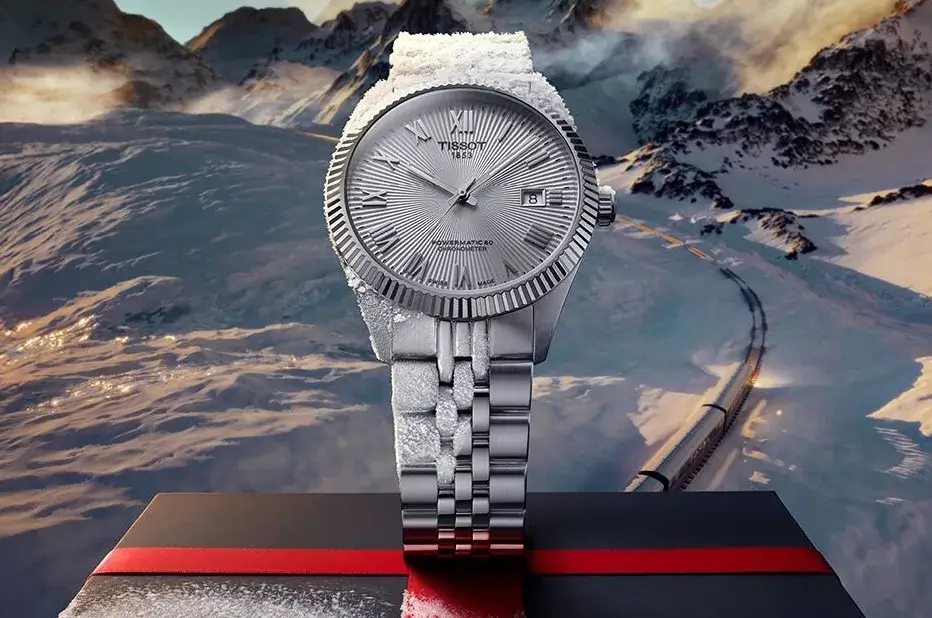 Klasické pánské hodinky Tissot Ballade na náramku