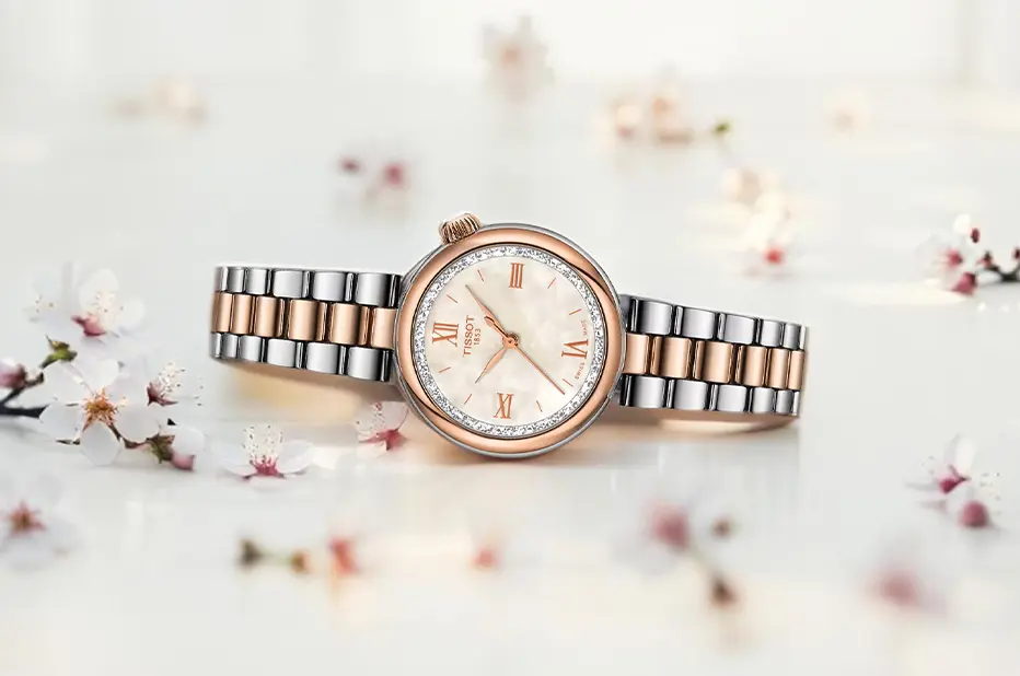 Tissot Desir T152.010.22.118.00 – elegantní dámské hodinky s perletí, ideální jako dárek pro maminku