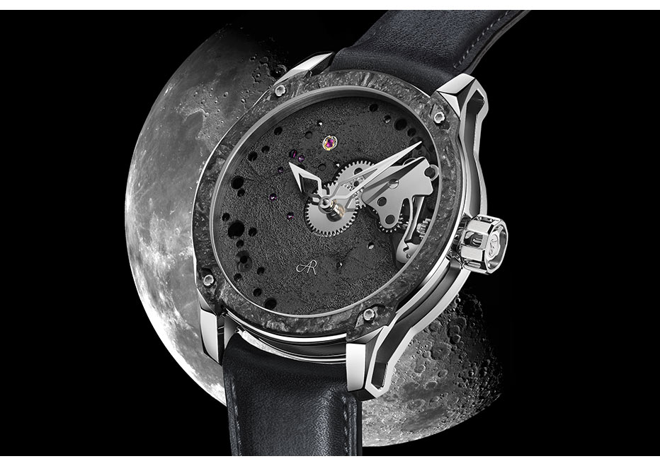 Lunar mechanické hodinky Auguste Reymond