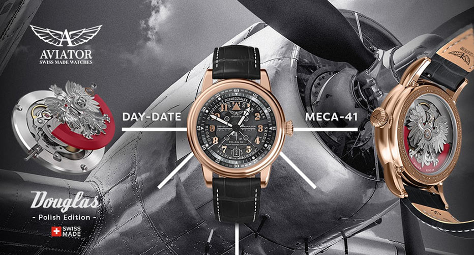 Aviator Watch Polish Edition