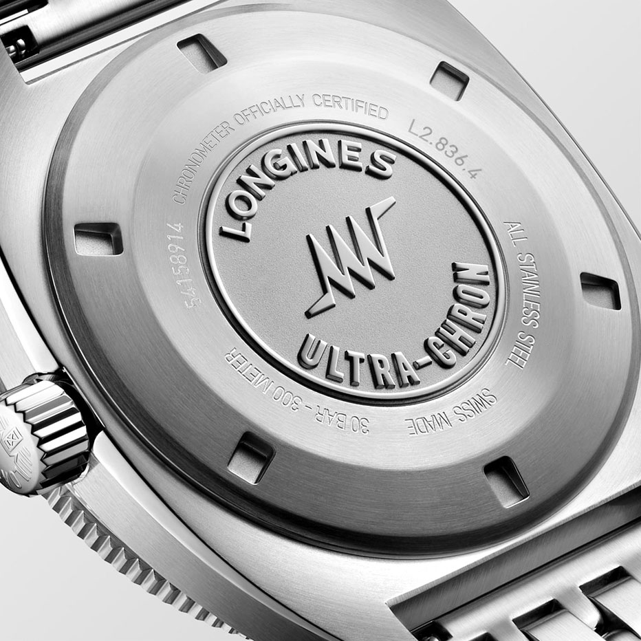 Tył zegarka Longines Ultra Chron