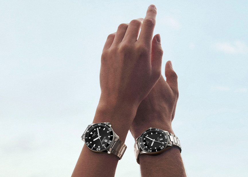 Hodinky Tissot Seastar 1000 na zápěstí