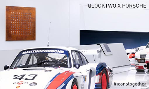 Porsche Qlocktwo X