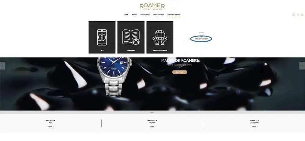 Warranty Extensions Roamer