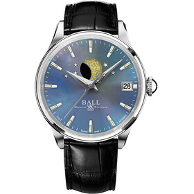 Ball Trainmaster Moon Phase Ladies NL3082D-LLJ-BE, Verze: modrá 