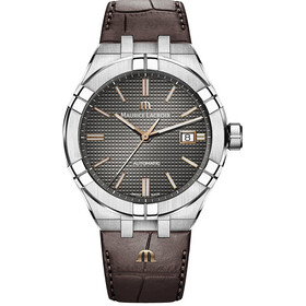 Maurice Lacroix Aikon Automatic 42 mm AI6008-SS001-331-1, Verze: hnědá 