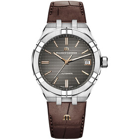 Maurice Lacroix Aikon Automatic 39 mm AI6007-SS001-331-1, Verze: hnědá 