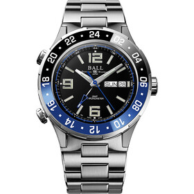 Ball Roadmaster Marine GMT DG3030B-S1CJ-BK, Verze: černá 