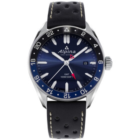 Alpina Alpiner Quartz GMT AL-247NB4E6, Verze: modrá 