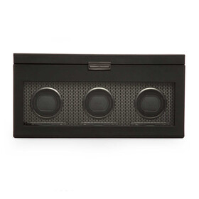 Natahovač pro 3 hodinek WOLF Axis 469403, Verze: černá 