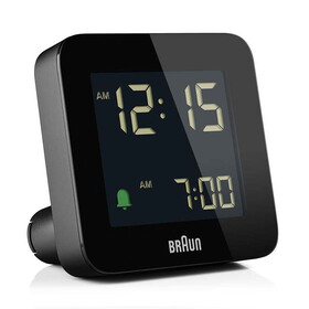 Budík Braun BC09B, Verze: černá 