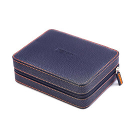 Pouzdro na 4 hodinky Leanschi WPO4-BLAK, Verze: černá 