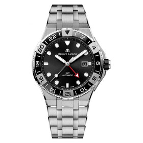 Maurice Lacroix Aikon Venturer Automatic GMT AI6158-SS002-330-1, Verze: černá 