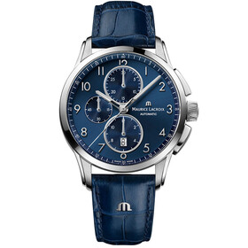 Maurice Lacroix Pontos Chronograph PT6388-SS001-420-4, Verze: modrá2 