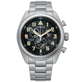 Citizen Military Chrono AT2480-81E, Verze: černá 