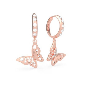 Náušnice Guess Fly Away UBE70191, Verze: růžové zlato 